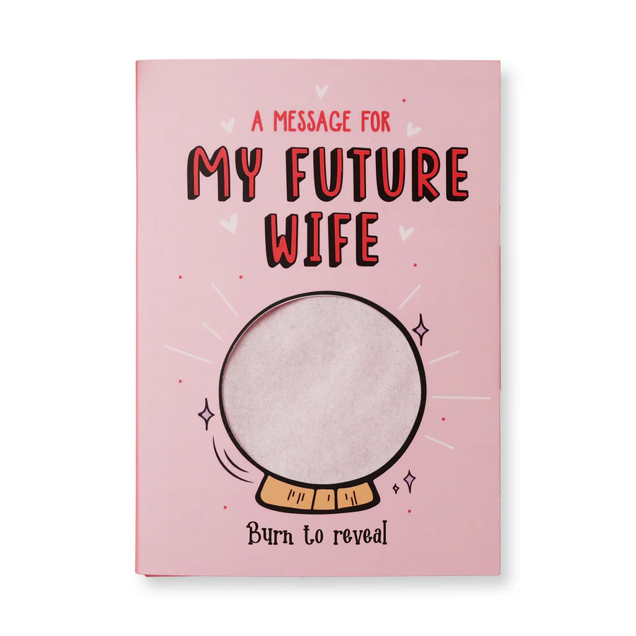Future Wife Hidden Message Fire Card - Image 6