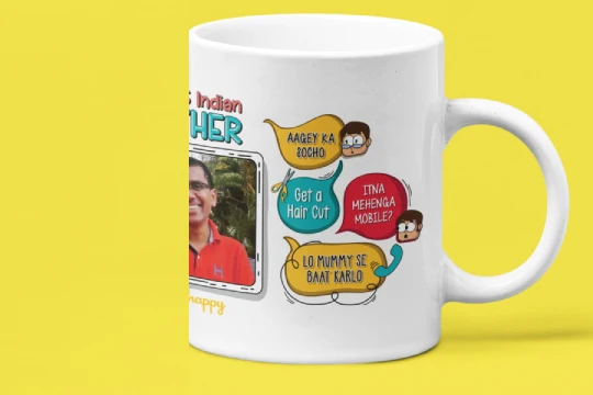 Great Indian Dad Photo Mug - Image 4