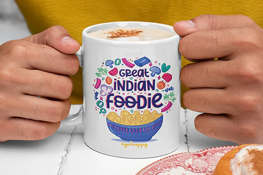 Great Indian Foodie Mug - Image 4