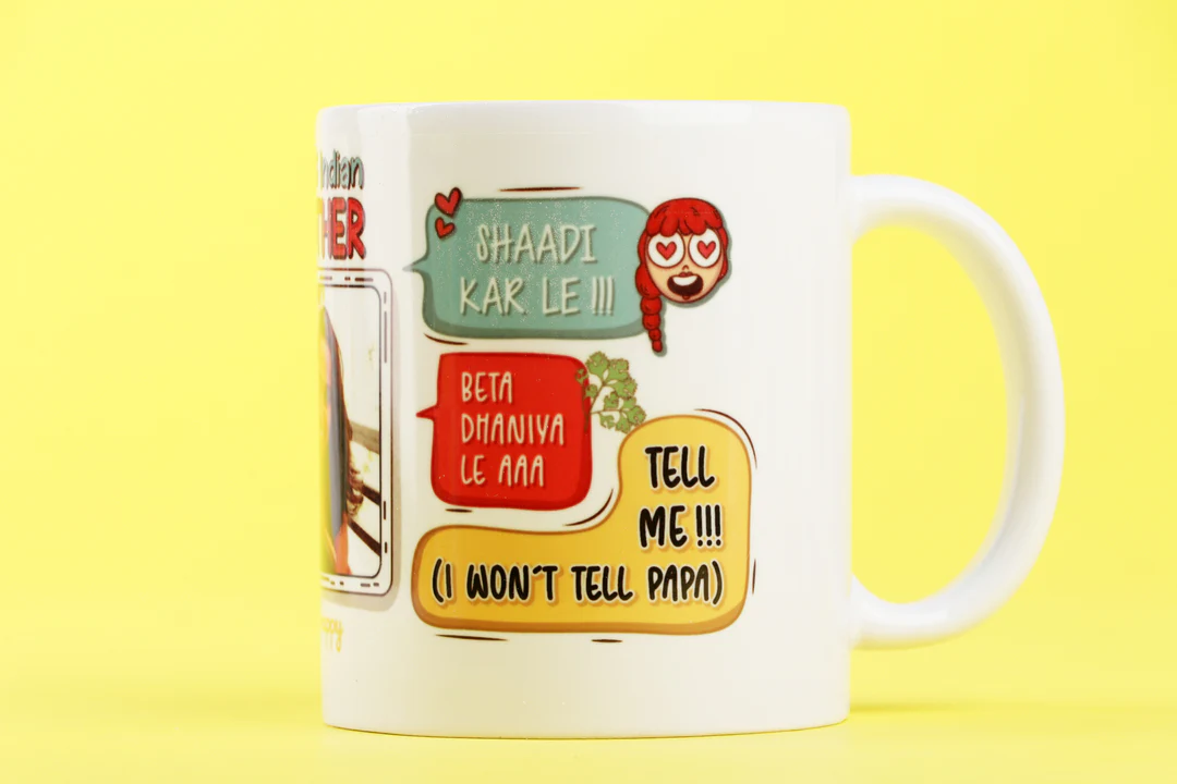 Great Indian Mom Photo Mug - Image 3