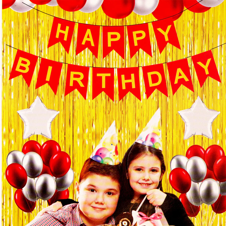 Happy Birthday Decoration Kit - Basic