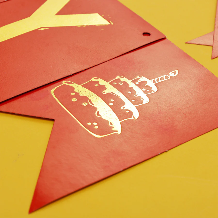 Happy Birthday Foil Banner - Image 3
