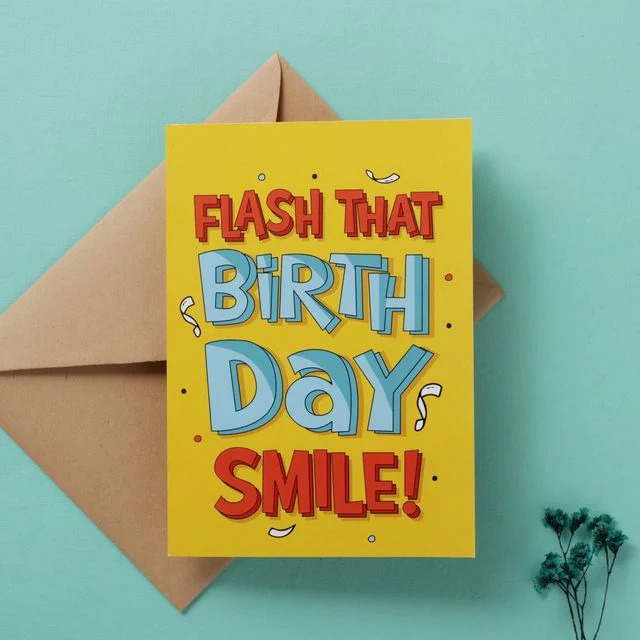 Happy Birthday Mirror Card - Image 3