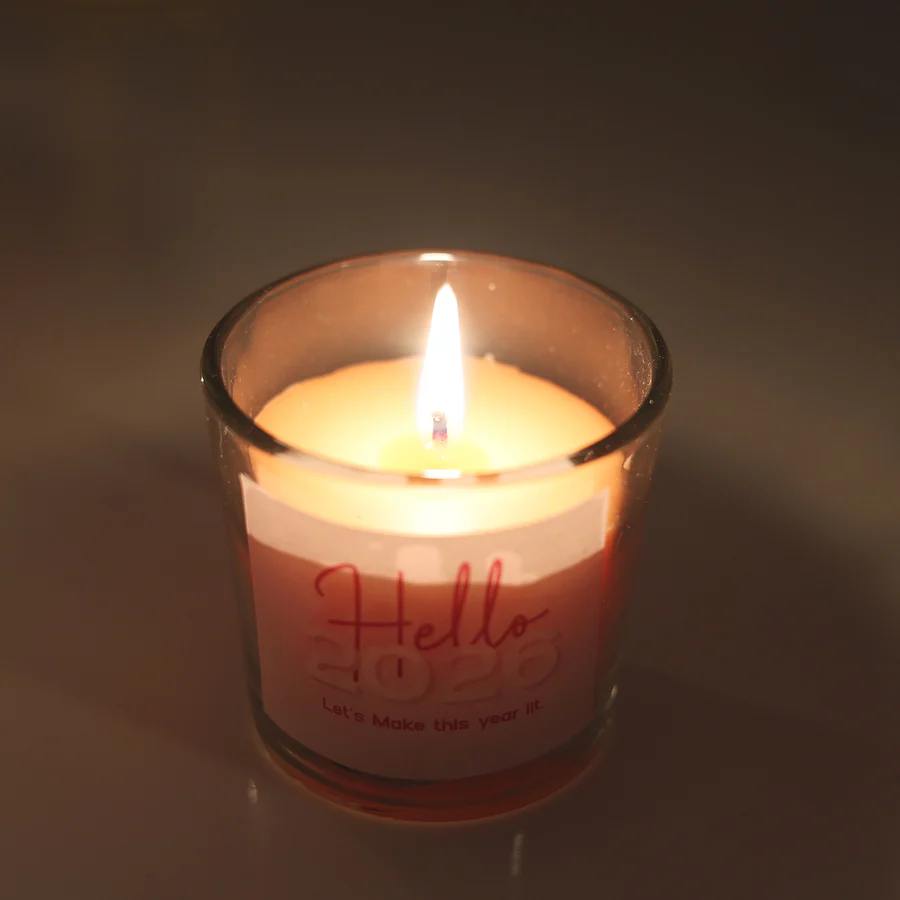 Hello 2026 Candle - Image 4