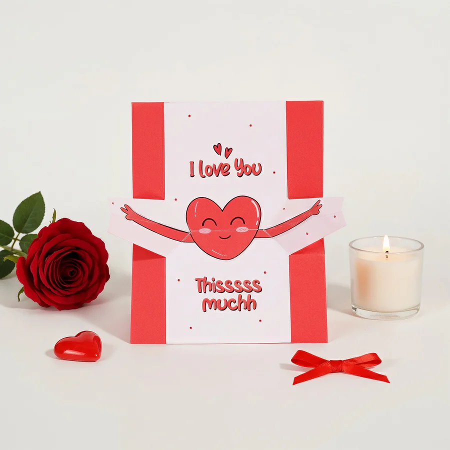 3D Hug Card - Image 6