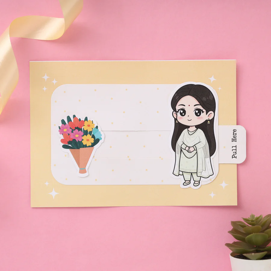 I Love You Maa Sliding Card - Image 4