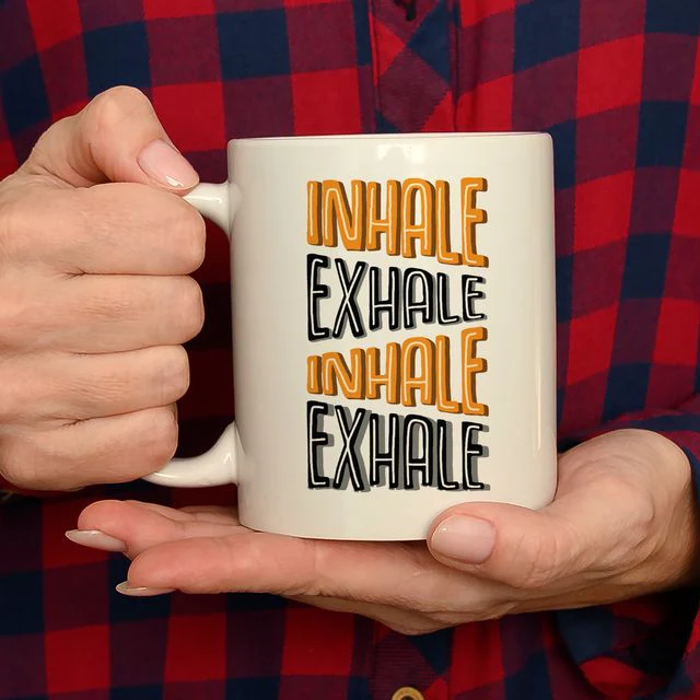 Inhale Exhale Mug - Image 2
