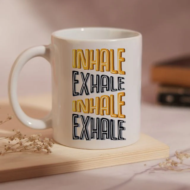 Inhale Exhale Mug - Image 3