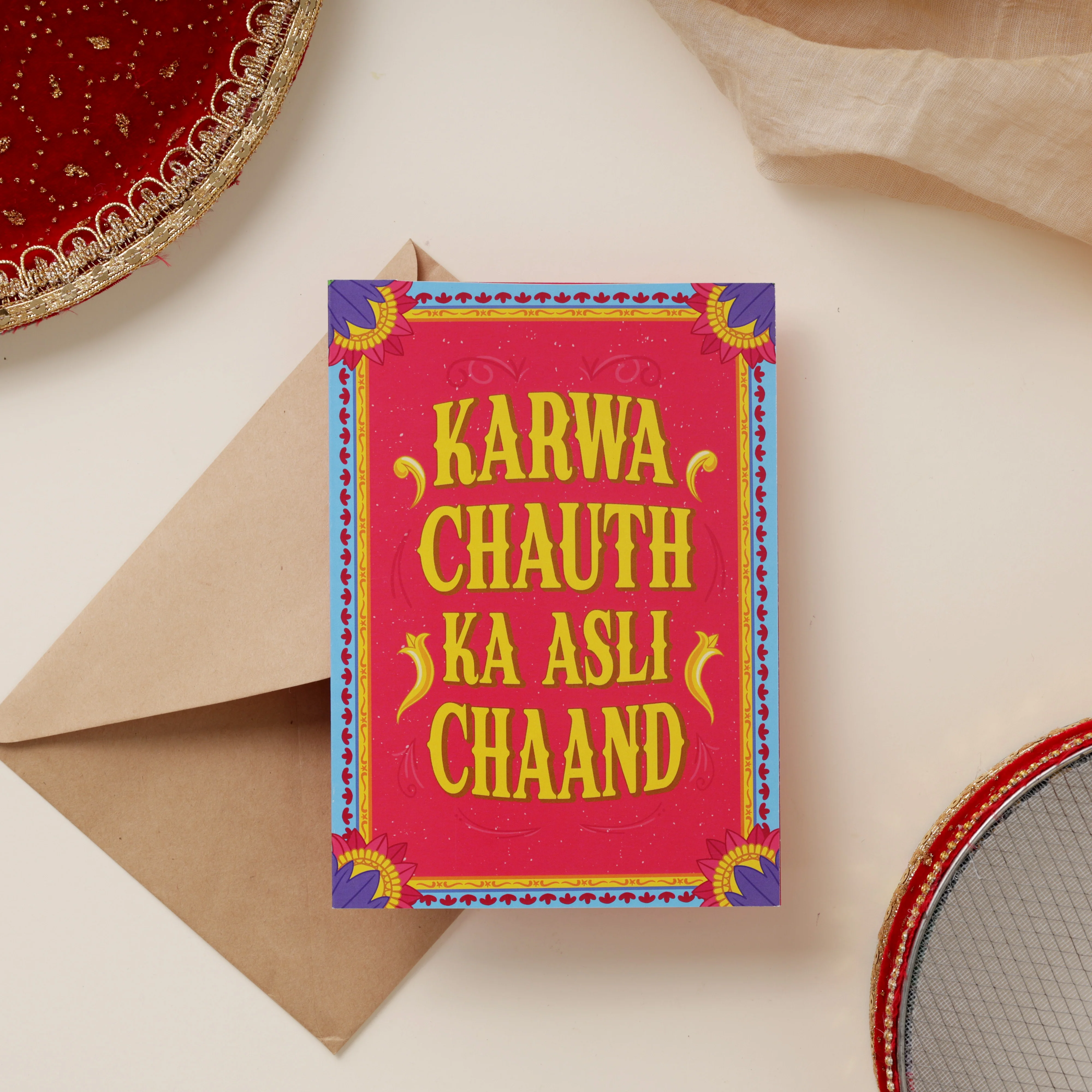 Karwa Chauth Mirror Card - Image 2