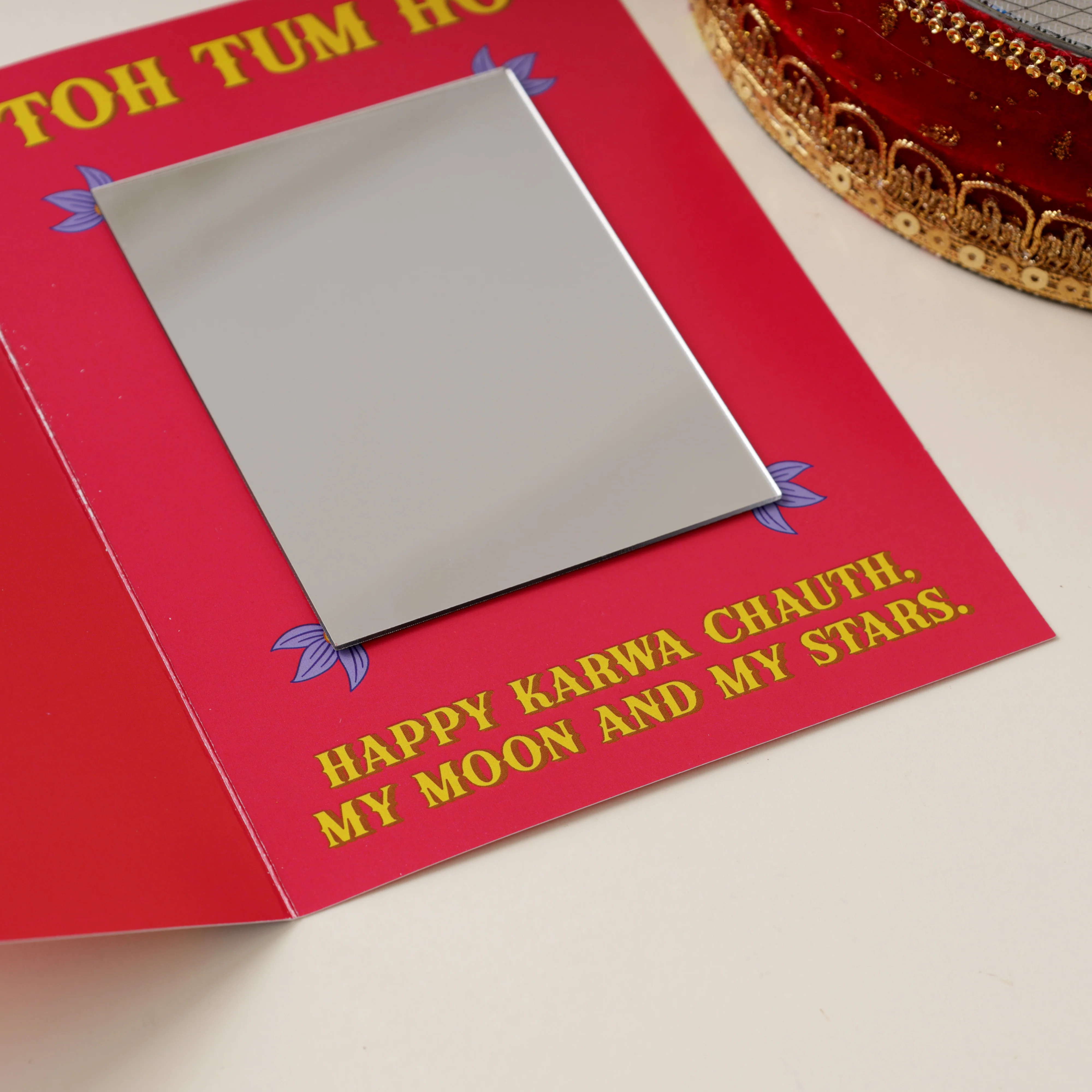 Karwa Chauth Mirror Card - Image 3