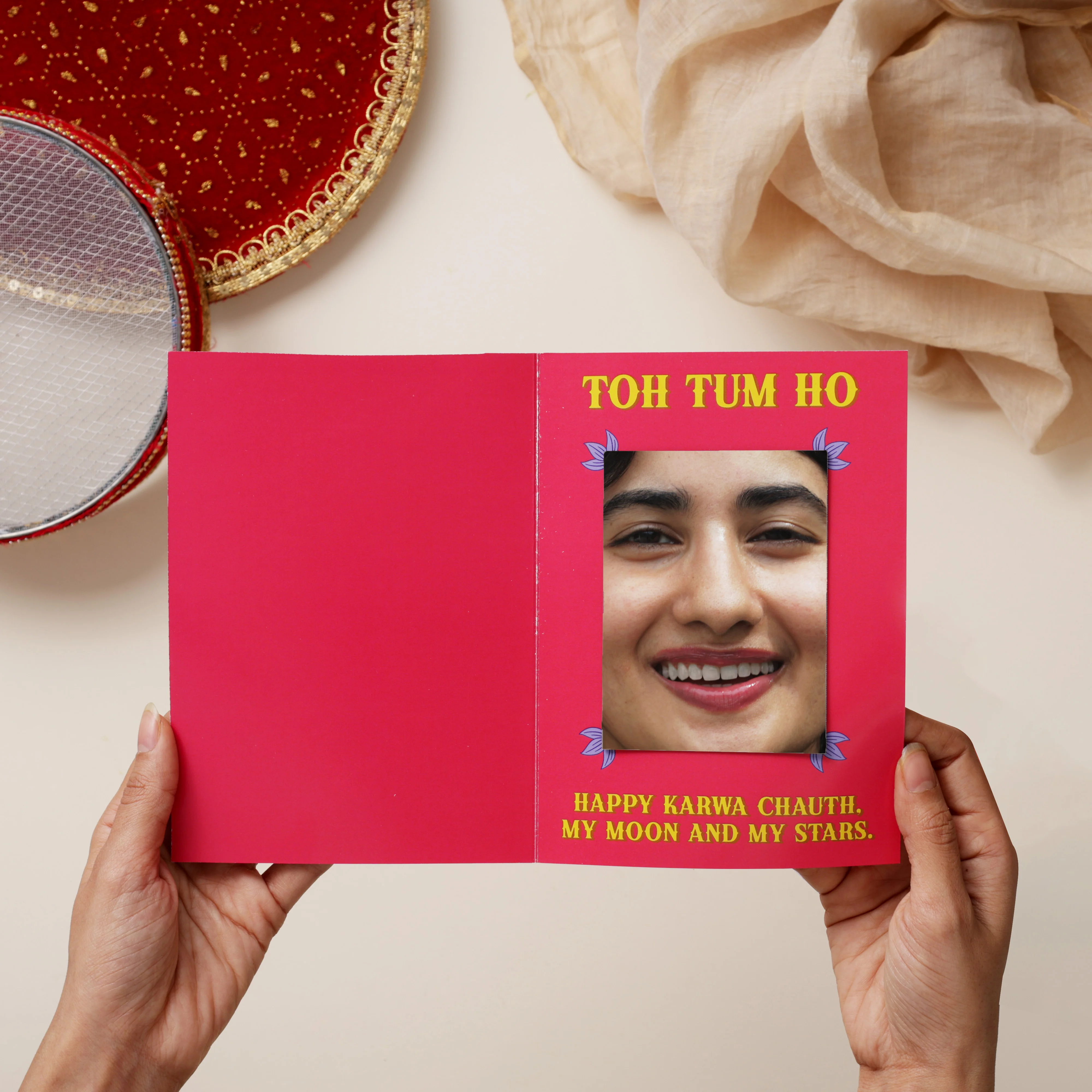Karwa Chauth Mirror Card - Image 4