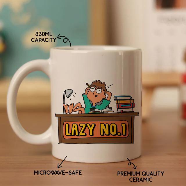 Lazy No.1 Mug - Image 5
