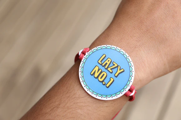 Lazy No.1 Rakhi - Image 2