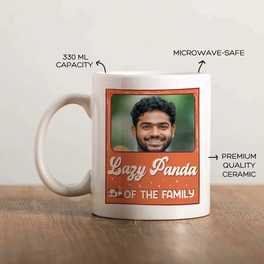 Lazy Panda of the Family Mug - Image 3