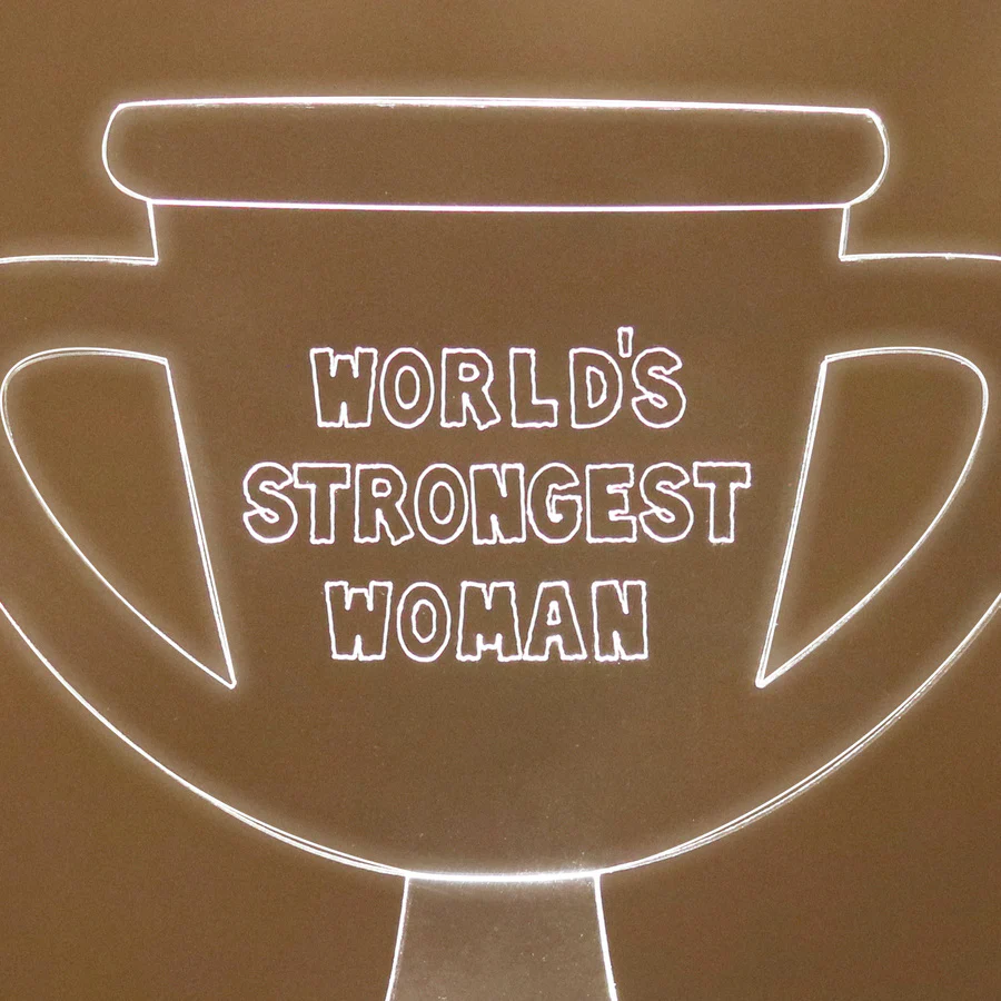 LED Women's Day Trophy - Image 5