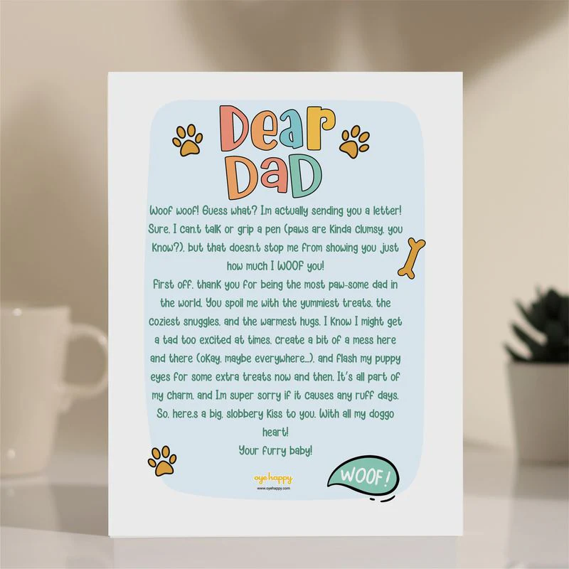 Letter for Dog Dad - Image 3