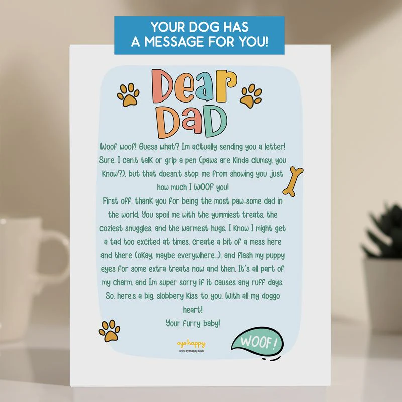 Letter for Dog Dad - Image 4