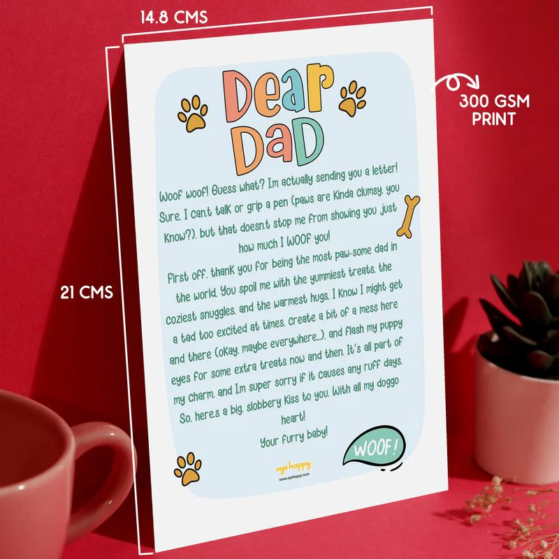 Letter for Dog Dad - Image 6