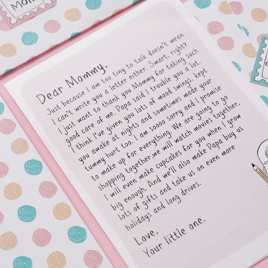 Letter from Baby to family - Image 3