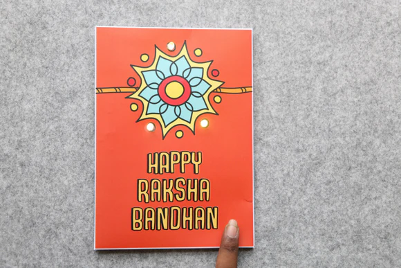Lit Rakhi Card - Image 3