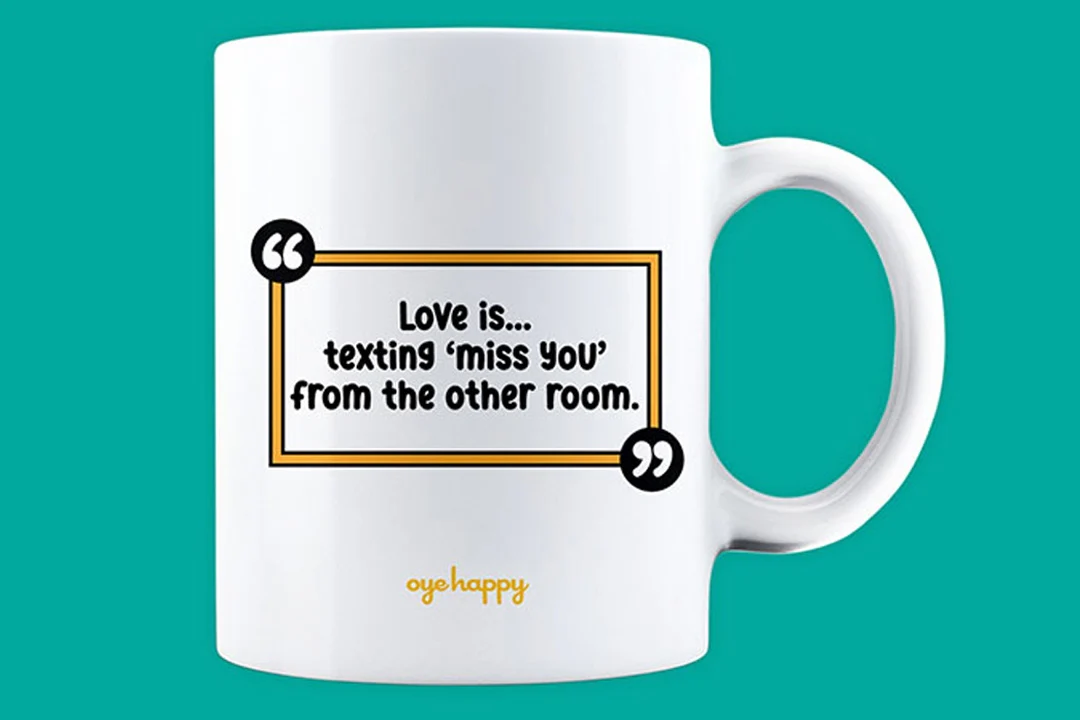 Love is missing you Mug - Image 2
