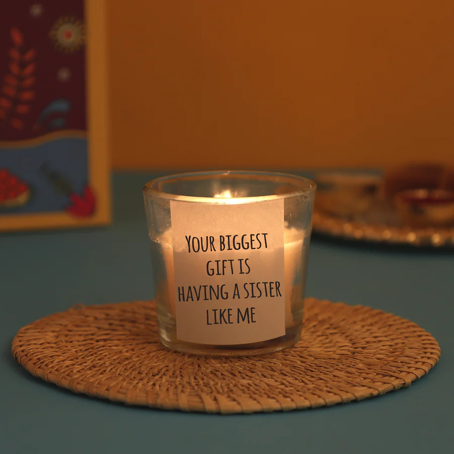 Lucky You Sister Candle - Image 2