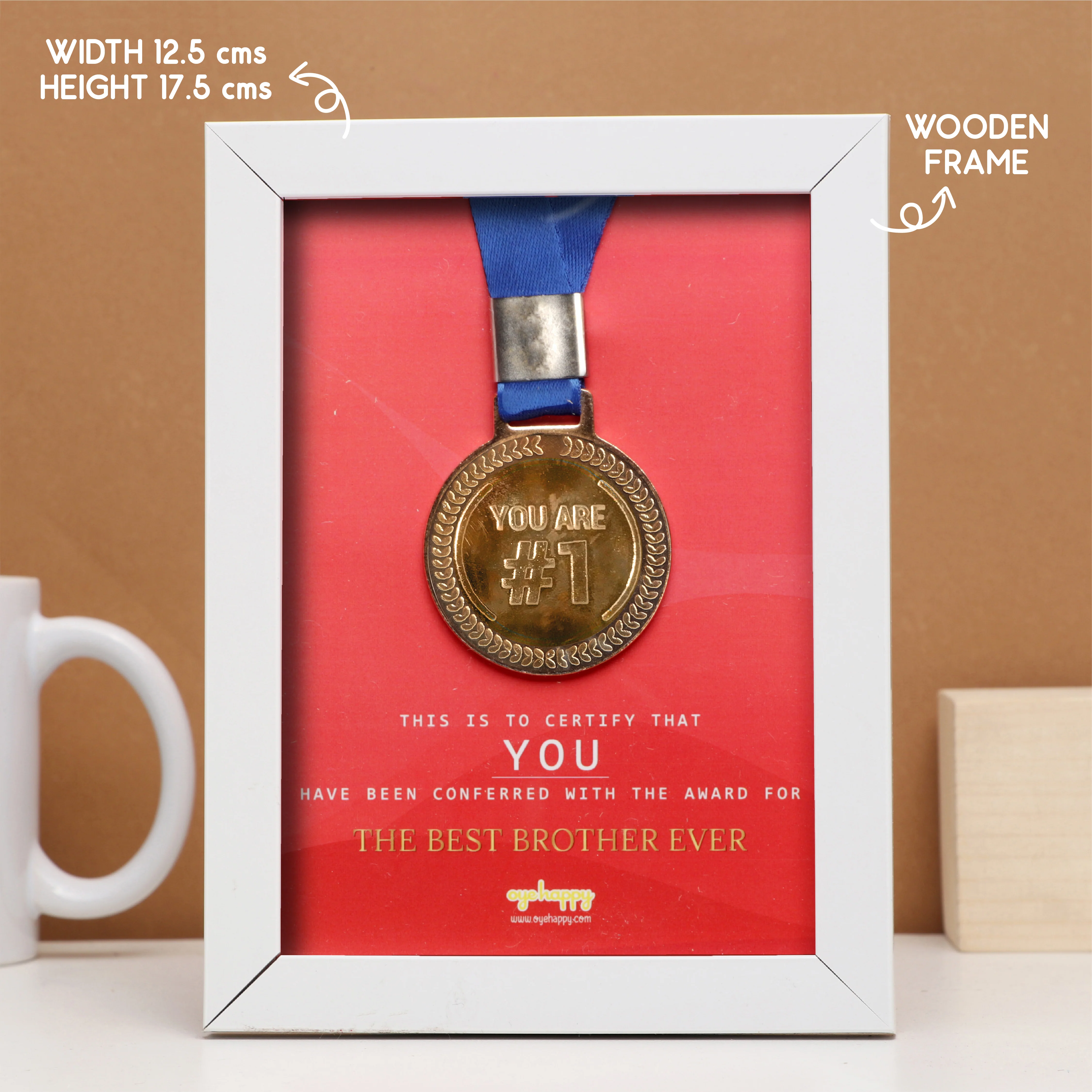 Medal for Best Brother - Image 3