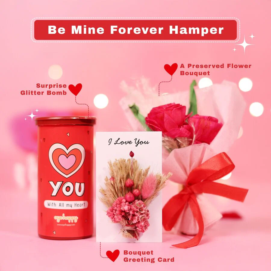 8 Gifts 8 Surprises Premium Romantic Hamper - Image 2