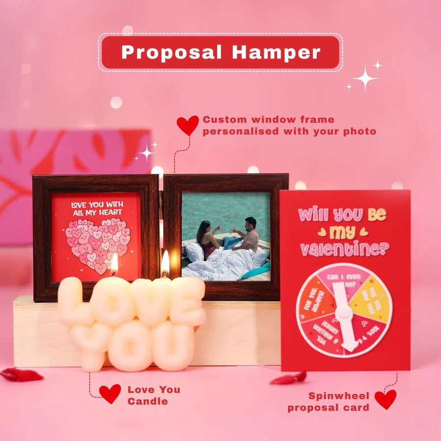 8 Gifts 8 Surprises Premium Romantic Hamper - Image 3