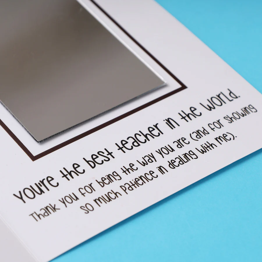 Mirror Card for Teachers - Image 4