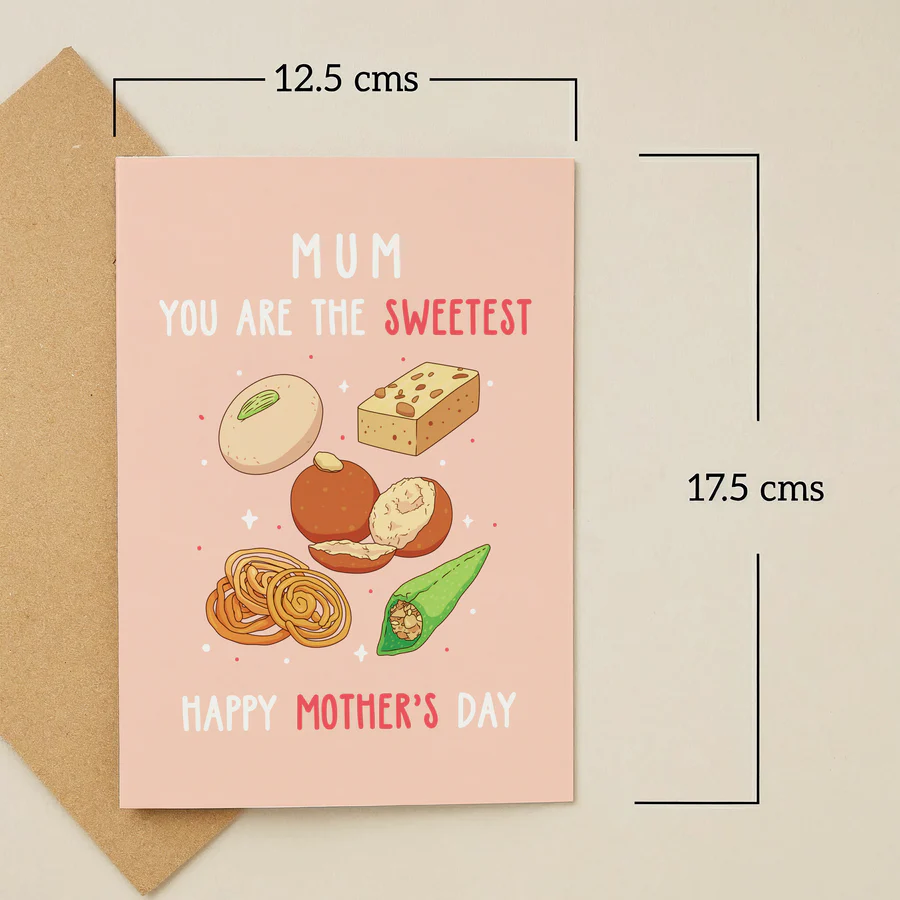 Mom You're The Sweetest Card - Image 5