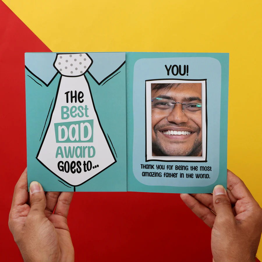 No.1 Dad Mirror Card Combo - Image 5