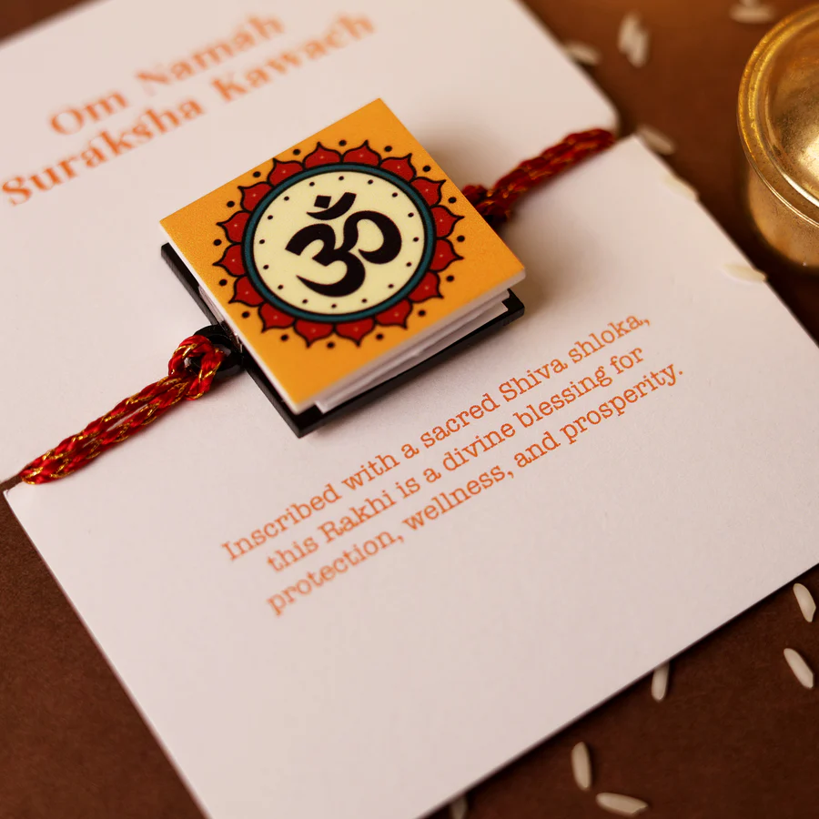 Om Suraksha Kavach Rakhi (Set of 10) - Image 4