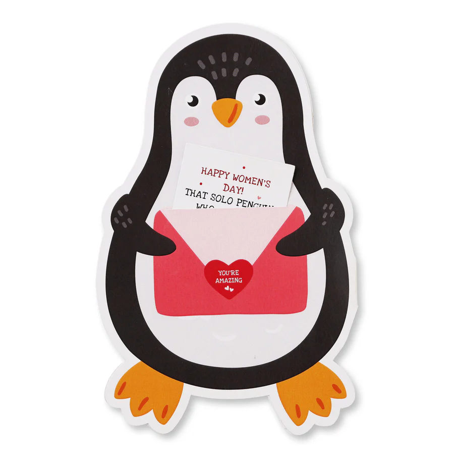 Penguin Card with Hidden Message - Image 7