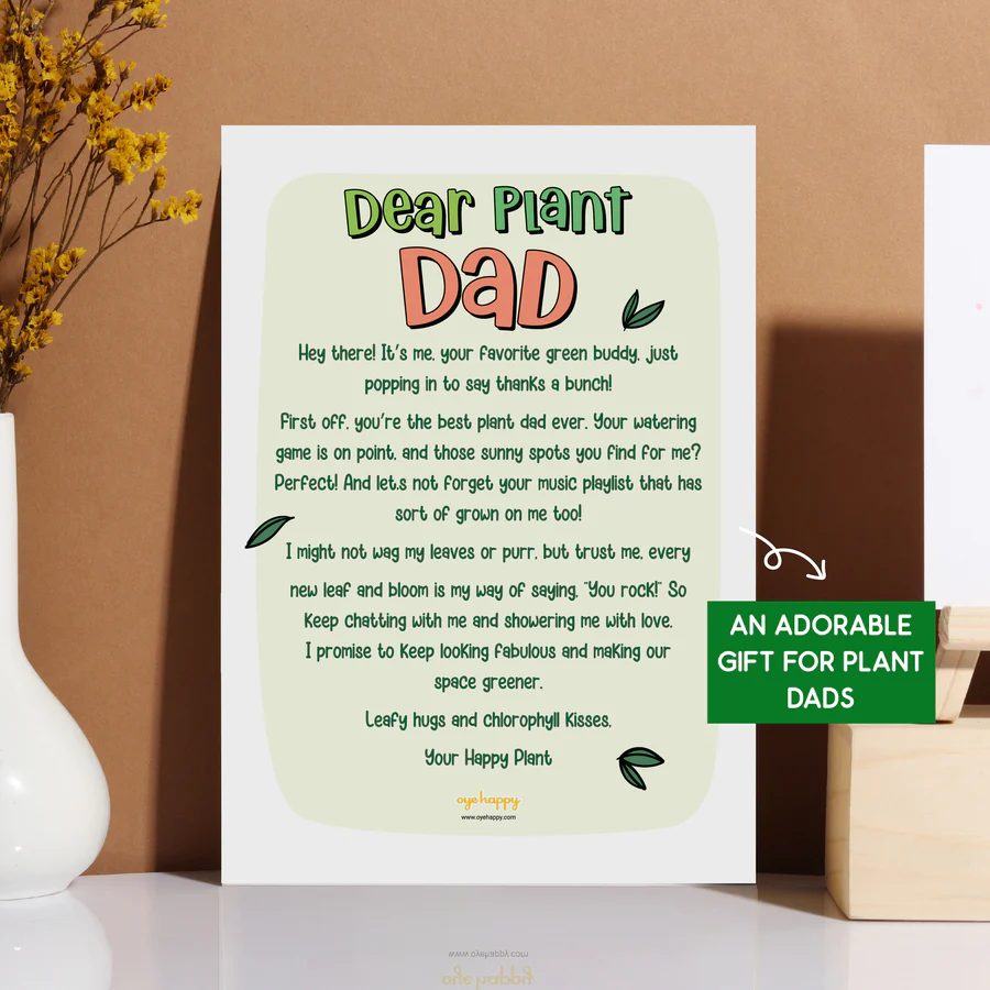 Plant Dad Letter - Image 3