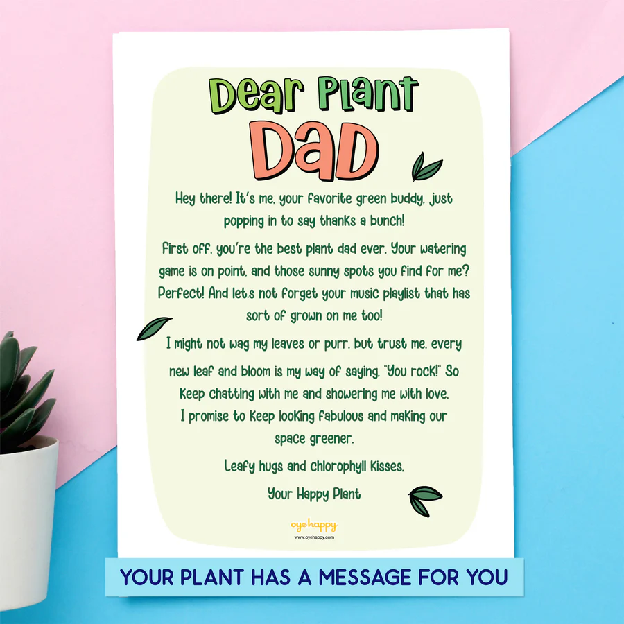 Plant Dad Letter - Image 4