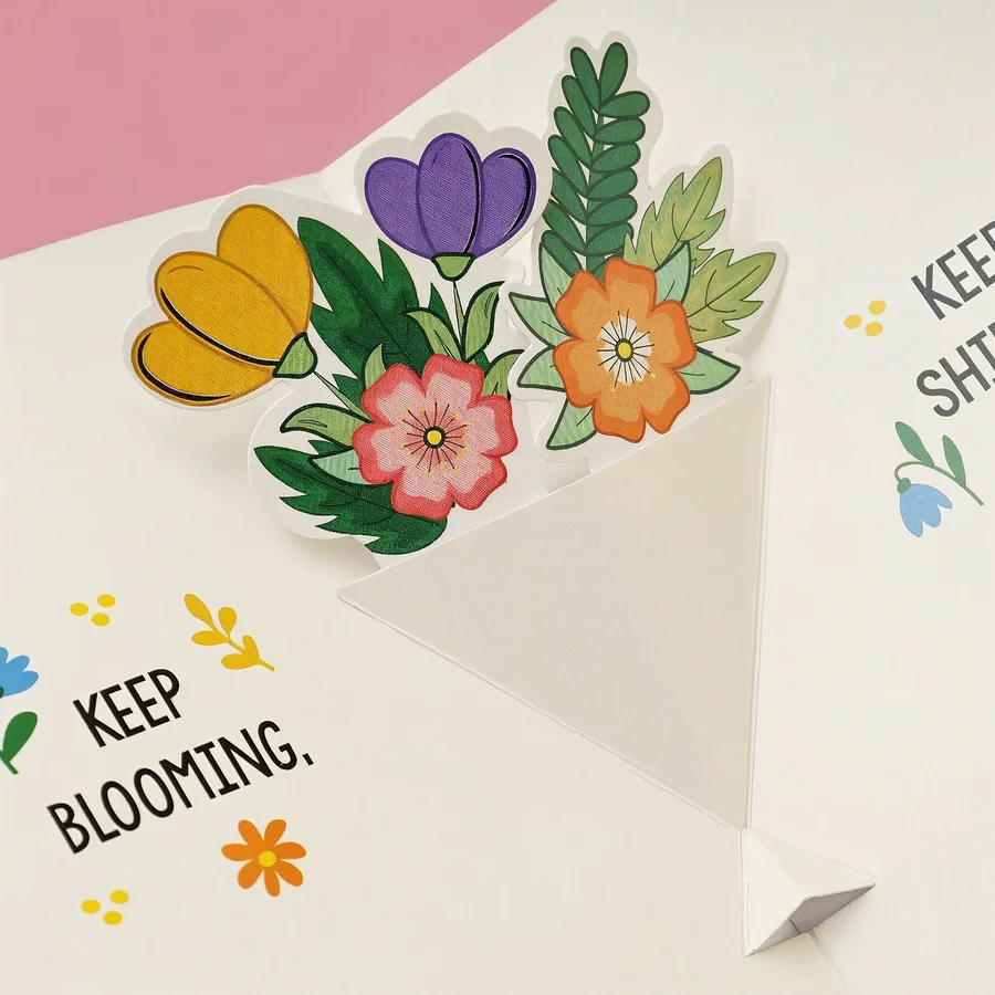 Popup Bouquet Card for Mom - Image 5