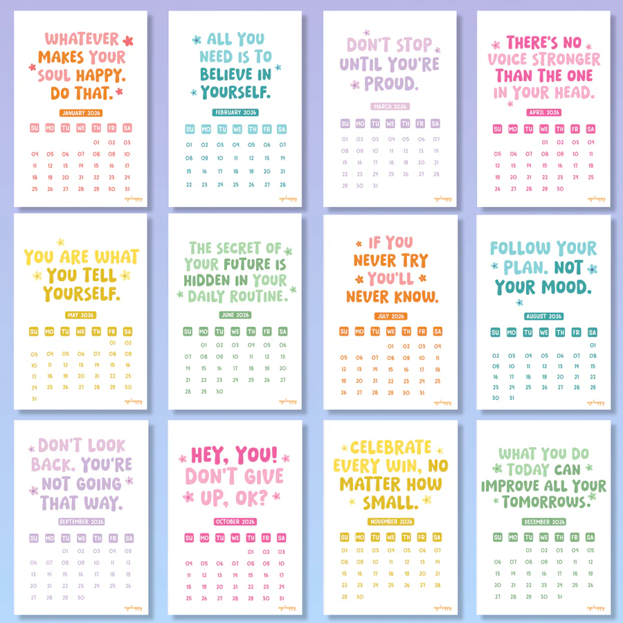 Positive Vibes Calendar - Set of 3 - Image 7
