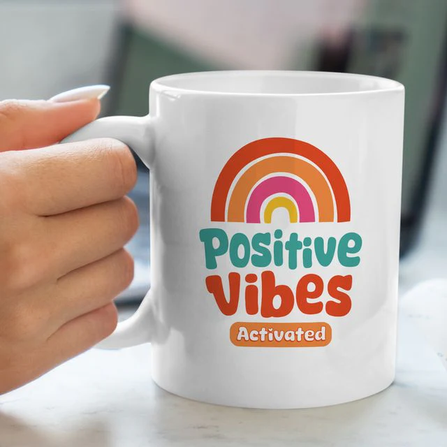 Positive Vibes Mug - Image 3