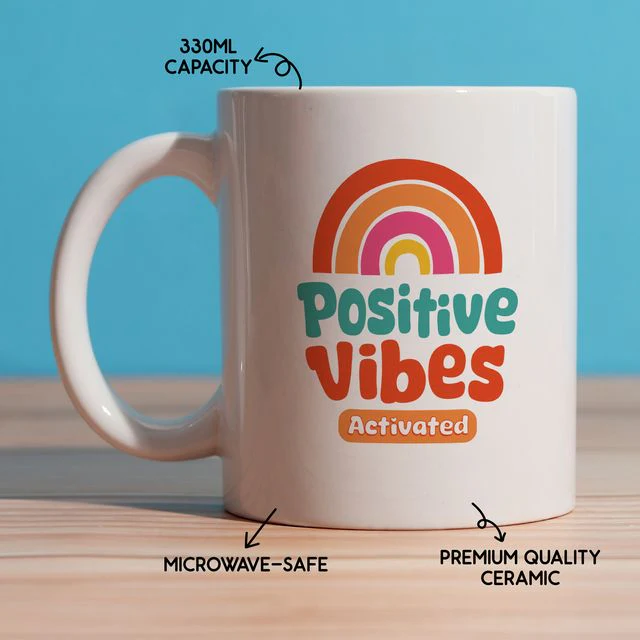 Positive Vibes Mug - Image 5