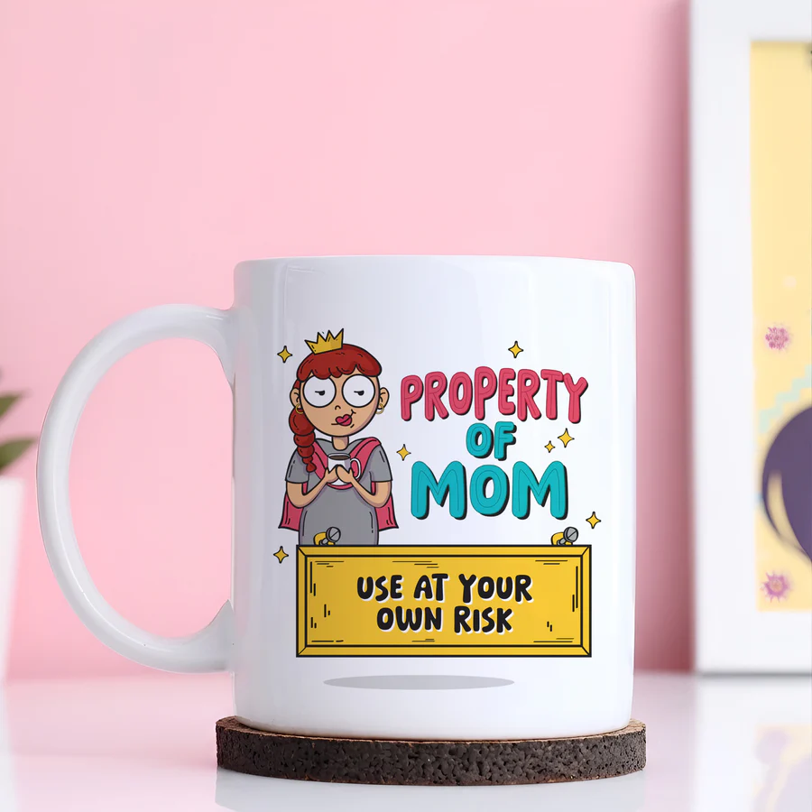 Property of Mom Mug - Image 5