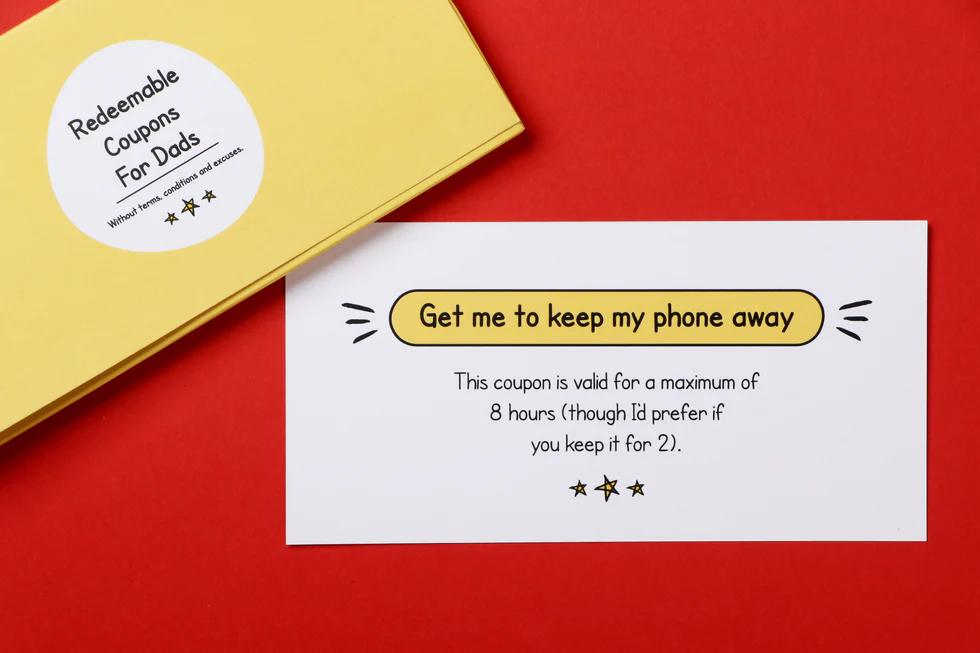 Redeemable Coupons for Dad - Image 2