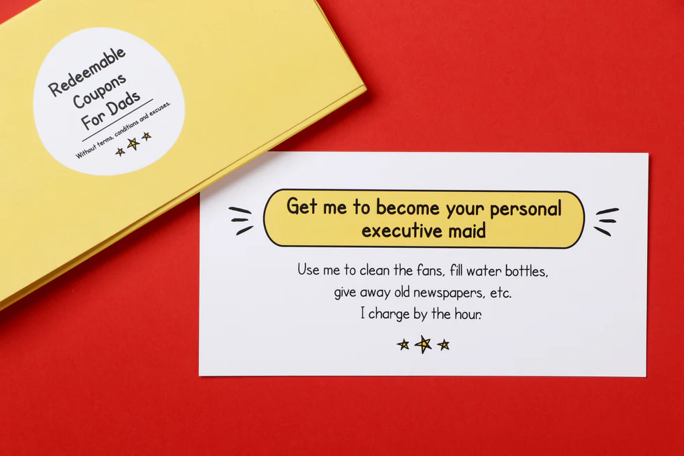 Redeemable Coupons for Dad - Image 4