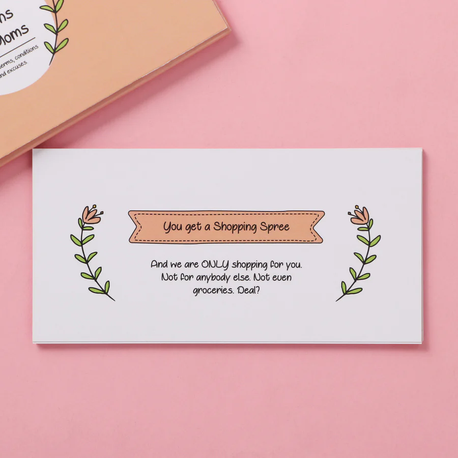 Redeemable Coupons for Mom - Image 2