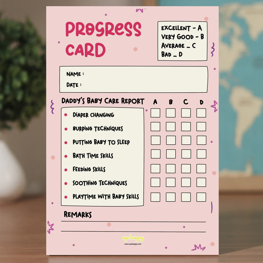 Report Card for New Dads - Image 3
