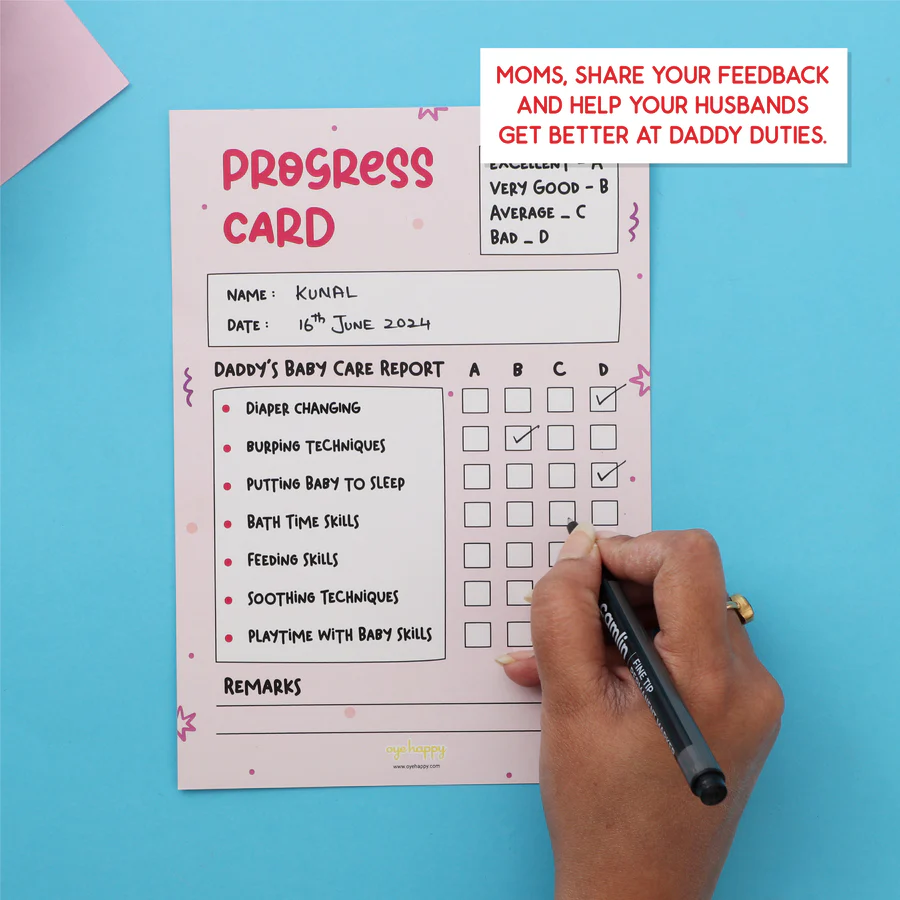 Report Card for New Dads - Image 5