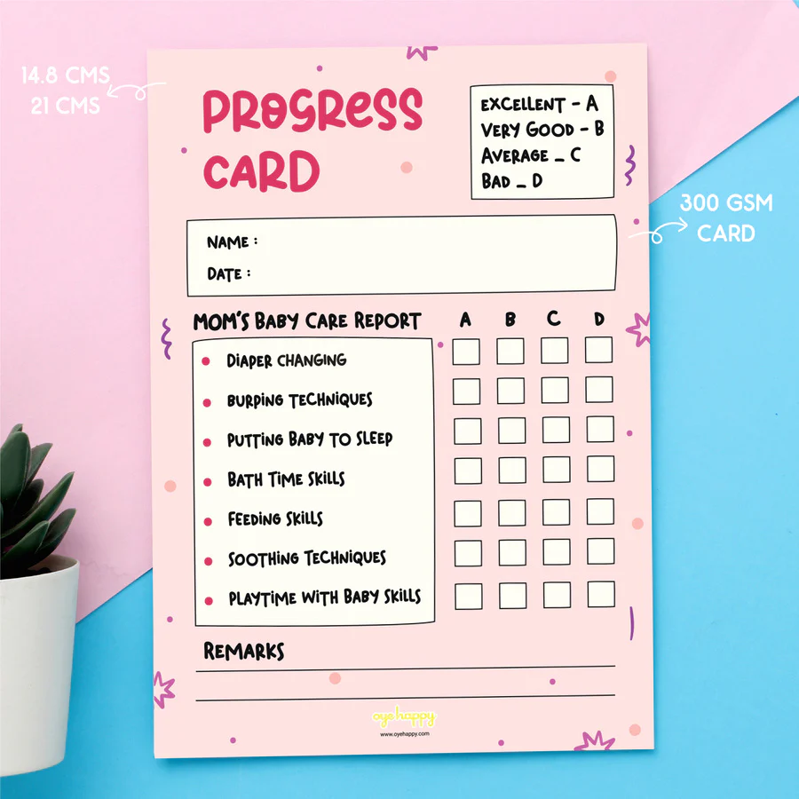 Report Card for New Moms - Image 3