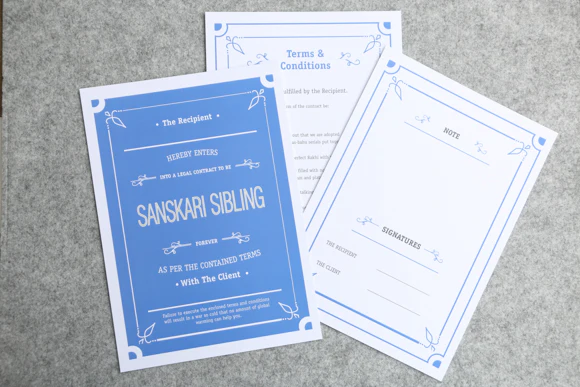 Sanskari Sibling Contract - Image 3