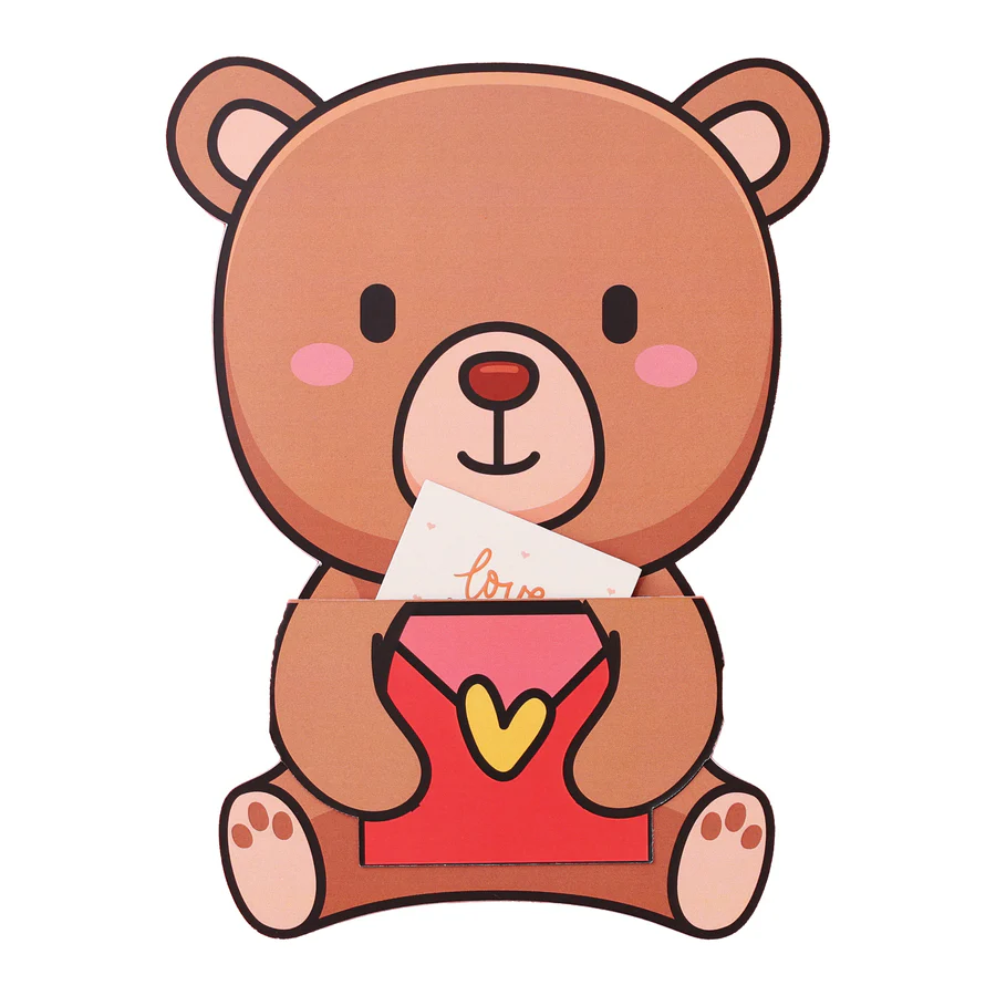 Secret Message Teddy Card - Image 5