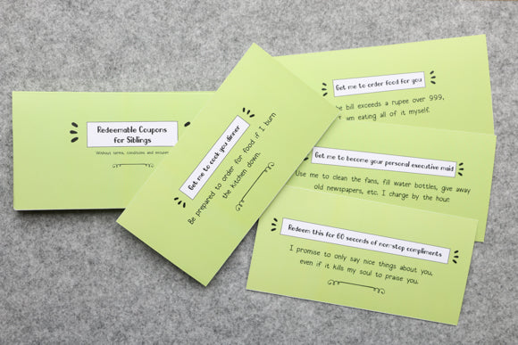 Sibling Redeemable Coupons - Image 3
